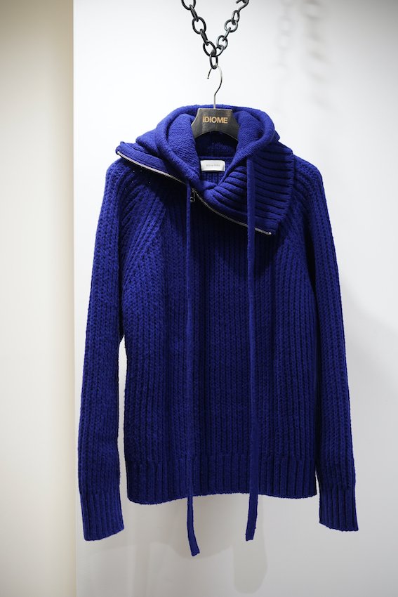 Turtleneck Hooded Knit - IDIOME | ONLINE SHOP 熊本のセレクトショップ