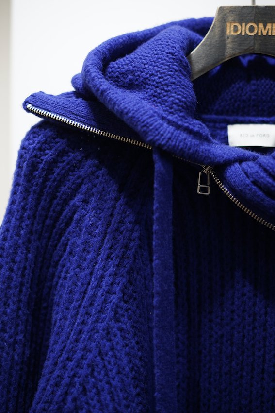 Turtleneck Hooded Knit - IDIOME | ONLINE SHOP 熊本のセレクトショップ