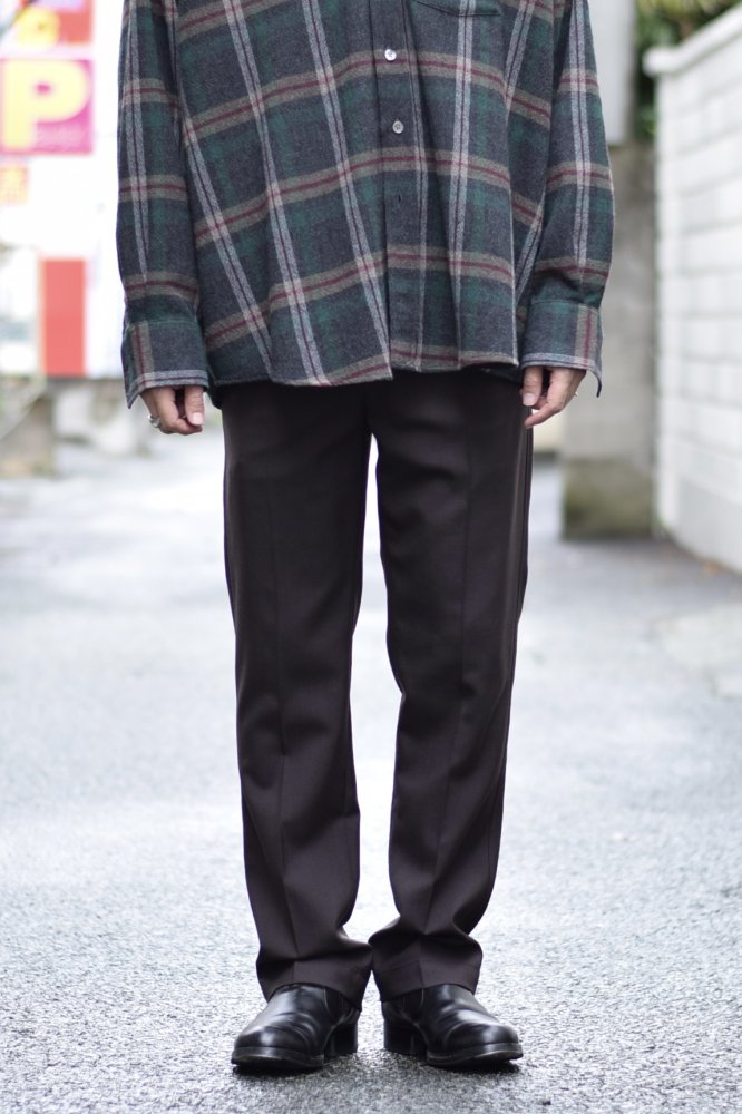 Tropical Wool Flared Pants - IDIOME | ONLINE SHOP 熊本のセレクト