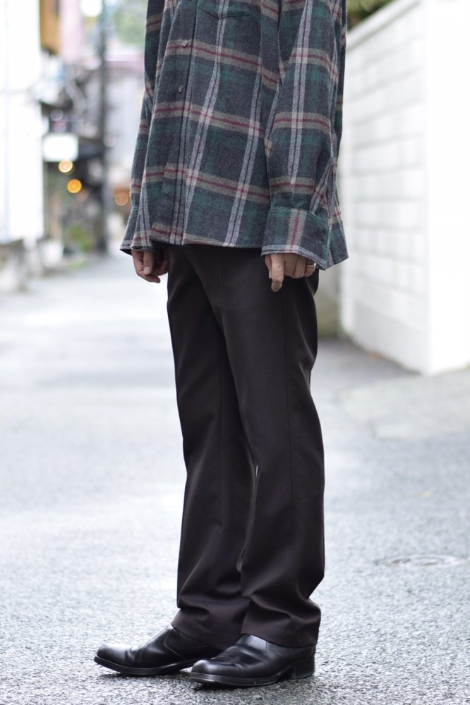 Tropical Wool Flared Pants - IDIOME | ONLINE SHOP 熊本のセレクト