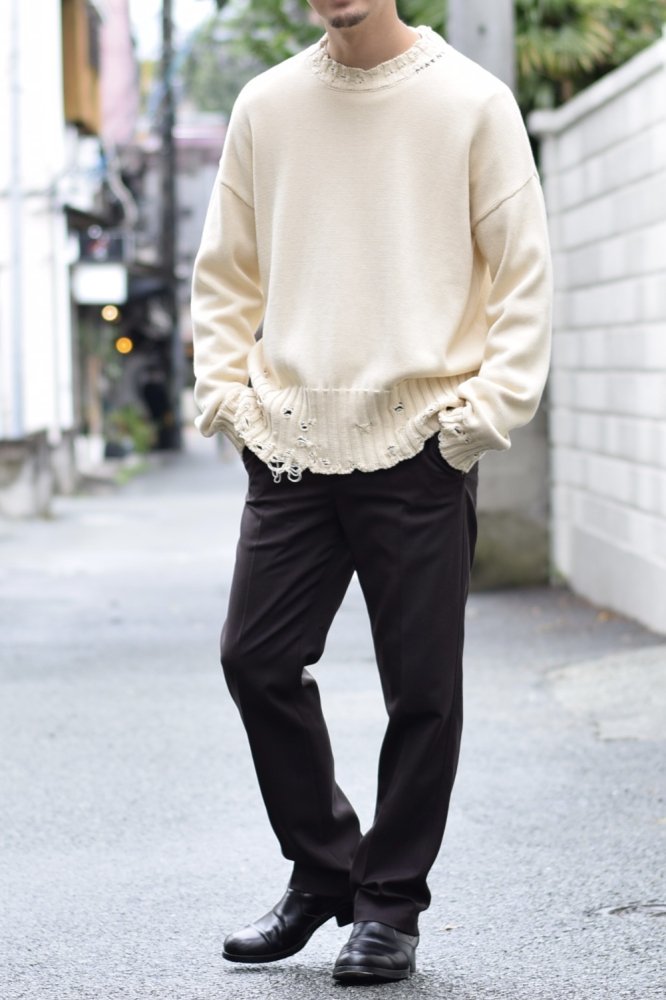 Tropical Wool Flared Pants - IDIOME | ONLINE SHOP 熊本のセレクト