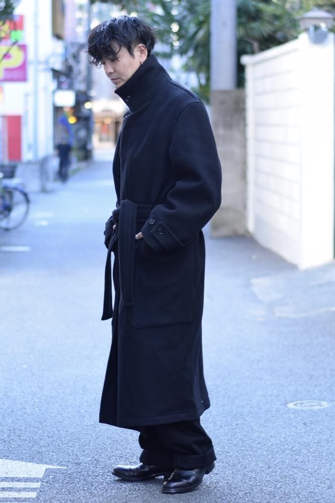 LEMAIRE WRAP COAT XS Black ルメール ラップコート - ブランド別