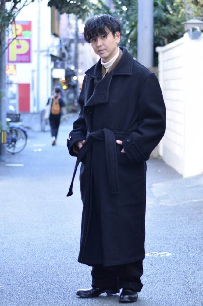 lemaire wrap coat black Mサイズ ルメール ラップコート | tspea.org