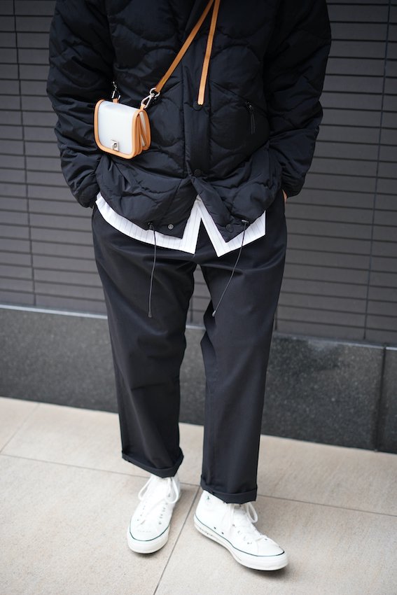 お気にいる】【お気にいる】whitemountaineering Taion Hanten Black