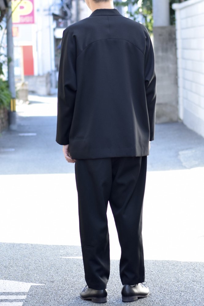 よそいきオーバータックパンツ black - IDIOME | ONLINE SHOP 熊本の