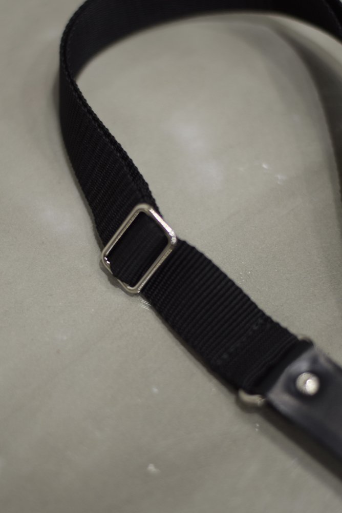 Leather nylon belt - IDIOME | ONLINE SHOP 熊本のセレクトショップ