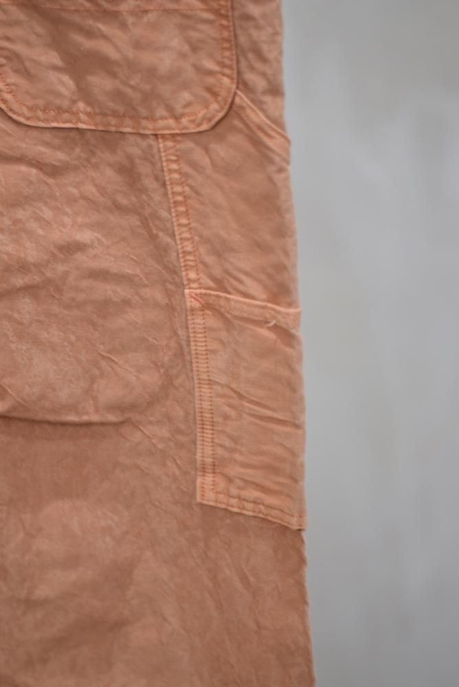 PIGMENT DYEING PANTS camel - IDIOME | ONLINE SHOP 熊本の