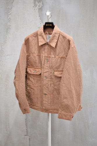 PIGMENT DYEING JACKET camel