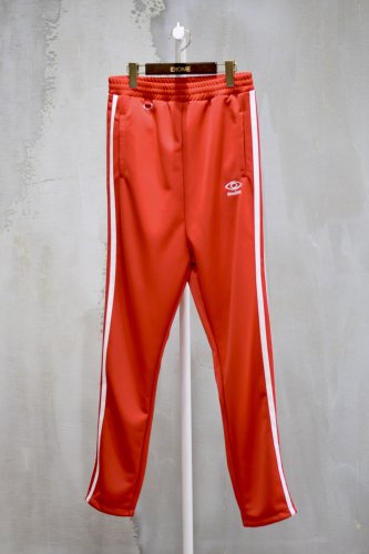 INVISIBLE TRACK PANTS red