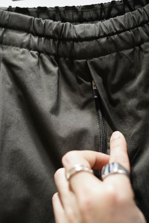 IRENISA】SEMI FLARED RELAXED PANTS - Cotton Silk / IH-23SS