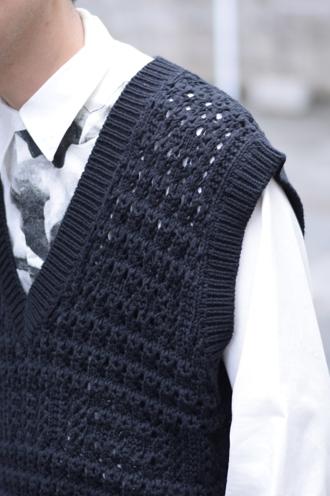 HAND KNIT VEST - IDIOME | ONLINE SHOP 熊本のセレクトショップ