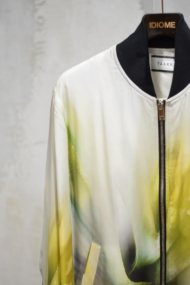 SILK BLOUSON - IDIOME | ONLINE SHOP 熊本のセレクトショップ SILK BLOUSON - IDIOME | ONLINE SHOP 熊本のセレクトショップ