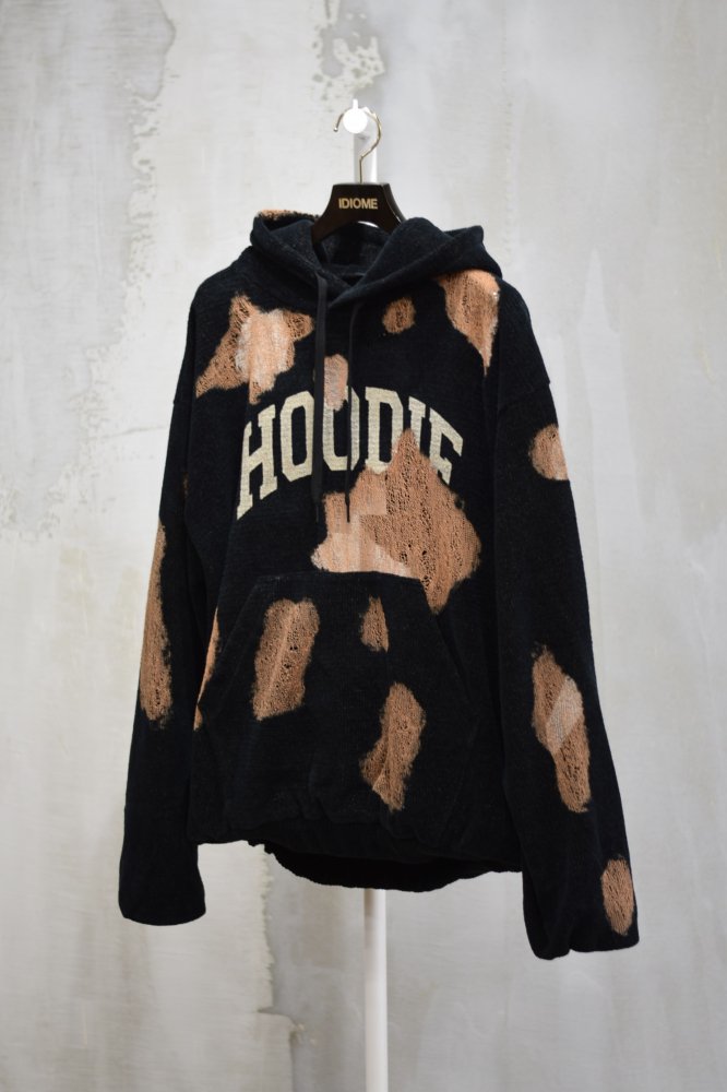 RIPPED OFF KNIT HOODIE - IDIOME | ONLINE SHOP 熊本の