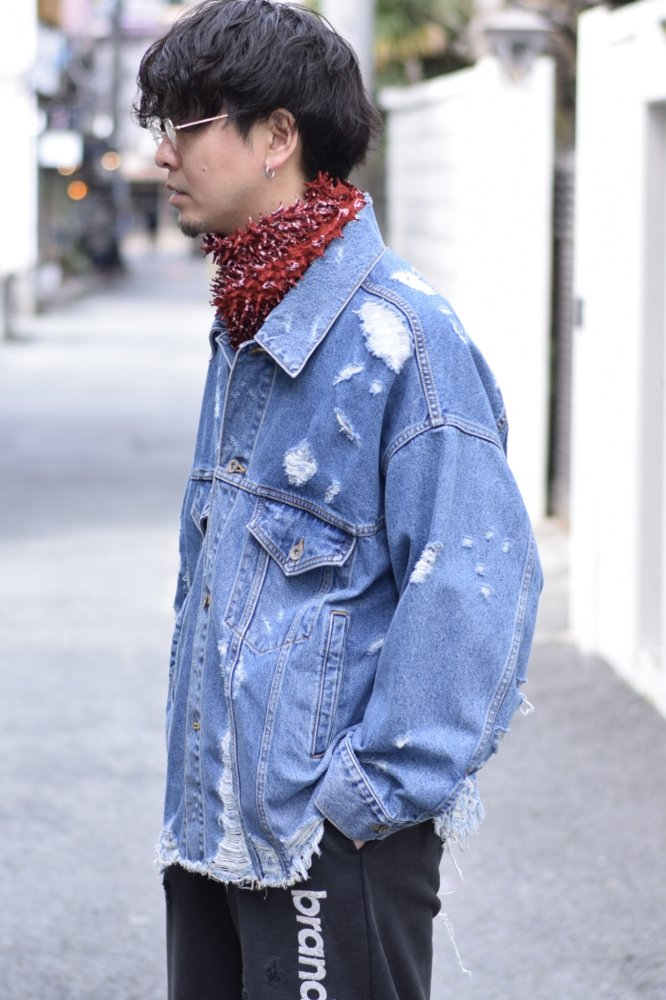 ひろりんさん専用doublet DESTROYED DENIM JACKET-