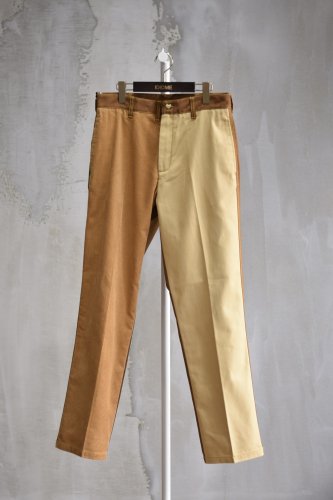 Colour-Block Trousers<img class='new_mark_img2' src='https://img.shop-pro.jp/img/new/icons14.gif' style='border:none;display:inline;margin:0px;padding:0px;width:auto;' />