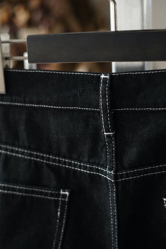 BOWIE BLACK DENIM - IDIOME | ONLINE SHOP 熊本のセレクトショップ