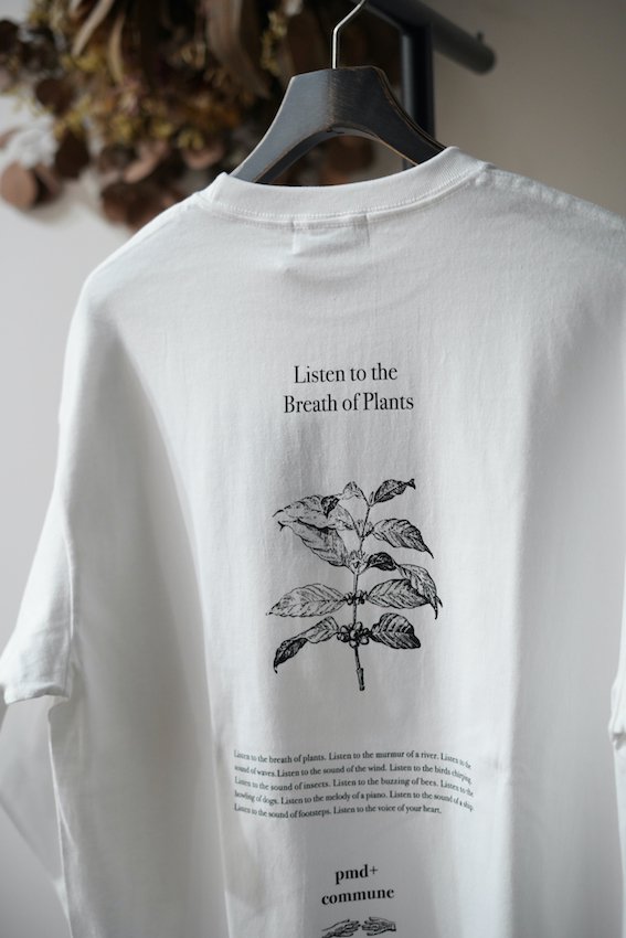 BREATH OF PLANTS LONG SLEEVE T-SHIRT - IDIOME | ONLINE SHOP 熊本の