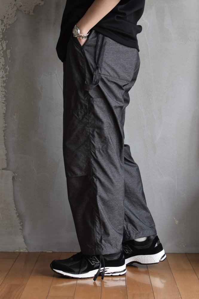 BAGGY WORK PANTS charcoal - IDIOME | ONLINE SHOP 熊本のセレクト