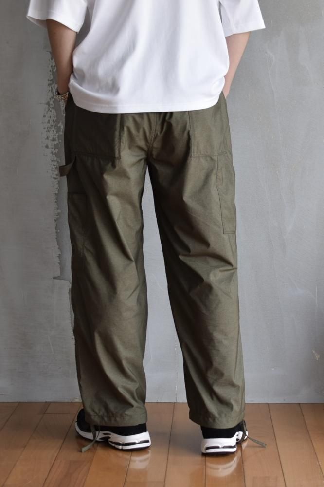 BAGGY WORK PANTS khaki - IDIOME | ONLINE SHOP 熊本のセレクトショップ