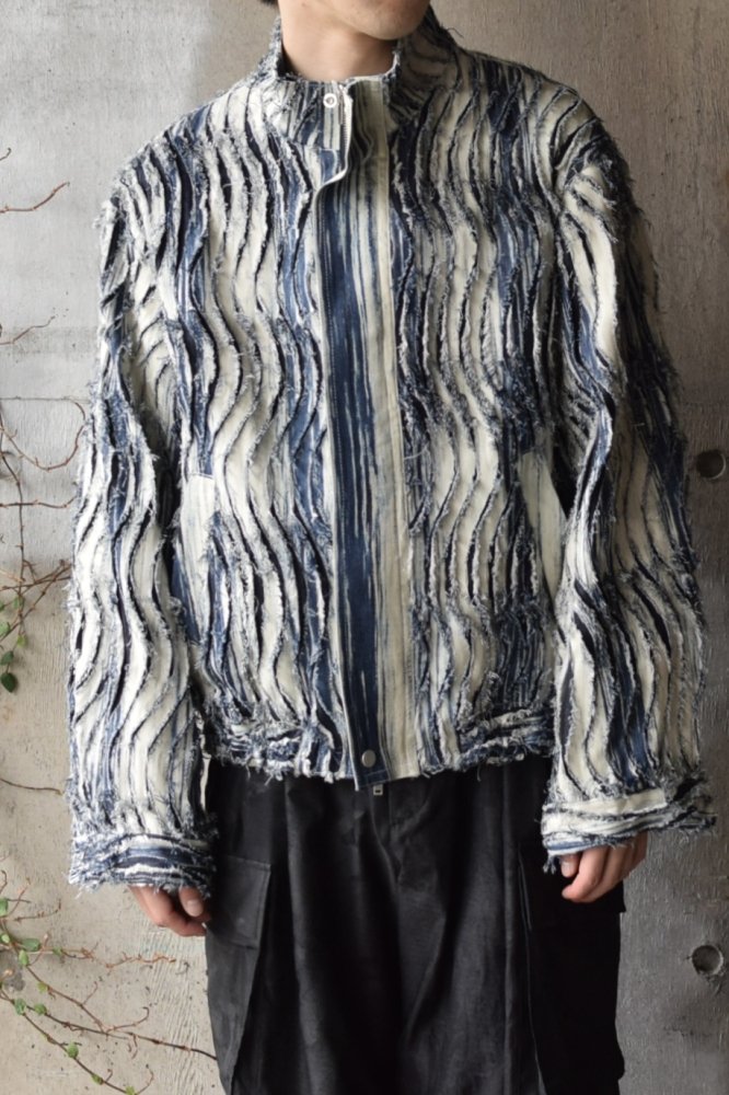 FRINGE DENIM BLOUSON - IDIOME | ONLINE SHOP 熊本のセレクトショップ