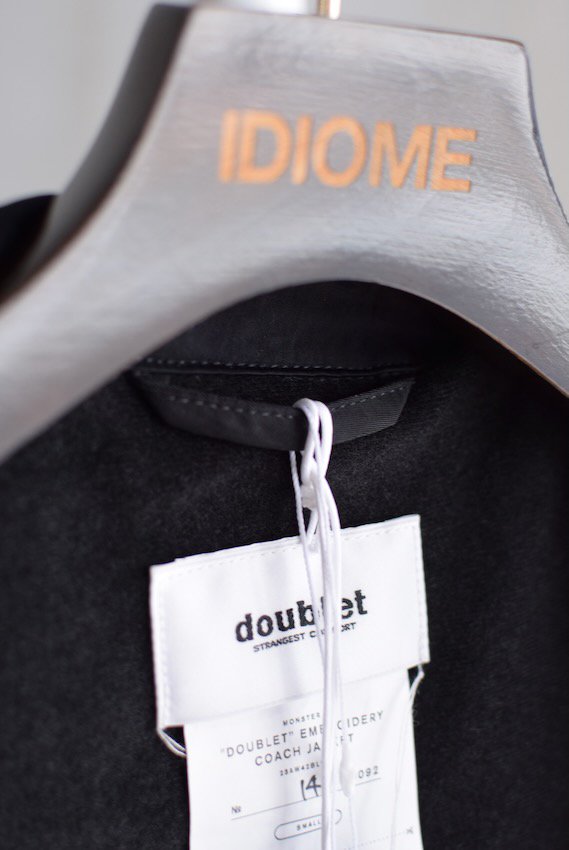 'DOUBLET' EMBROIDERY COACH JACKET - IDIOME | ONLINE SHOP 熊本のセレクトショップ
