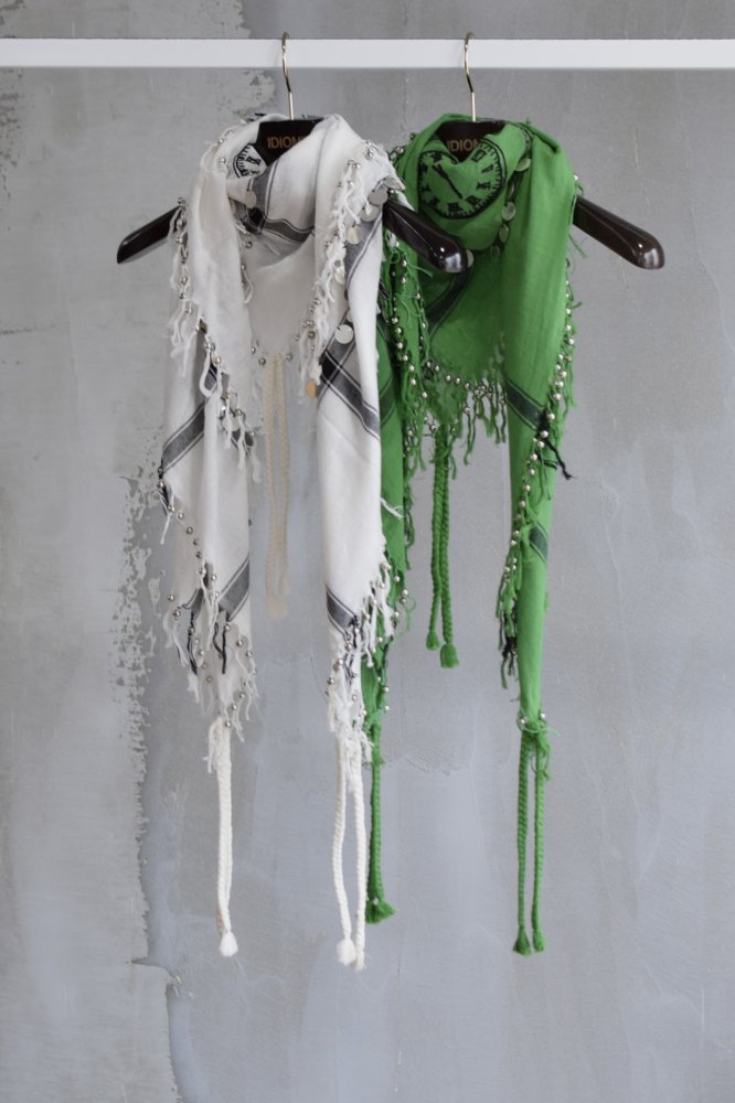 Hand Embroidery Scarf - IDIOME | ONLINE SHOP 熊本のセレクトショップ