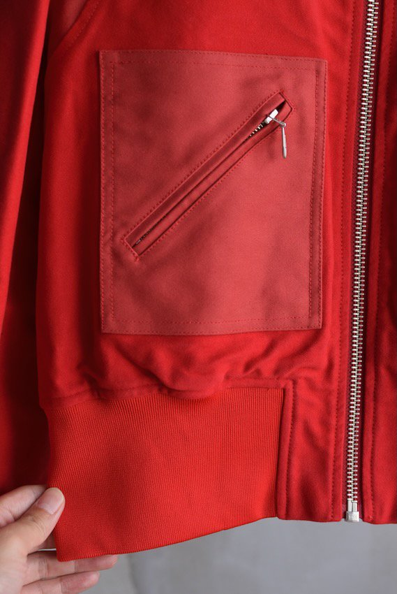 13 STADIUM JACKET red - IDIOME | ONLINE SHOP 熊本のセレクトショップ