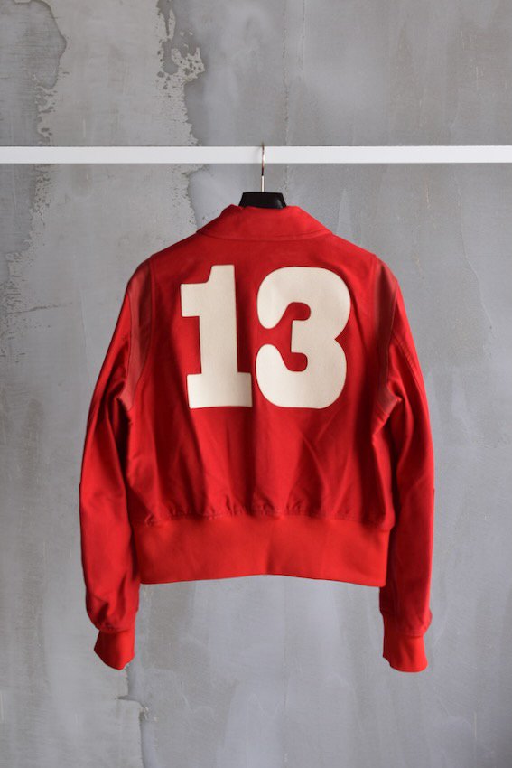 13 STADIUM JACKET red - IDIOME | ONLINE SHOP 熊本のセレクトショップ