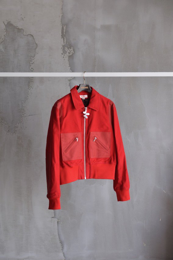 13 STADIUM JACKET red - IDIOME | ONLINE SHOP 熊本のセレクトショップ