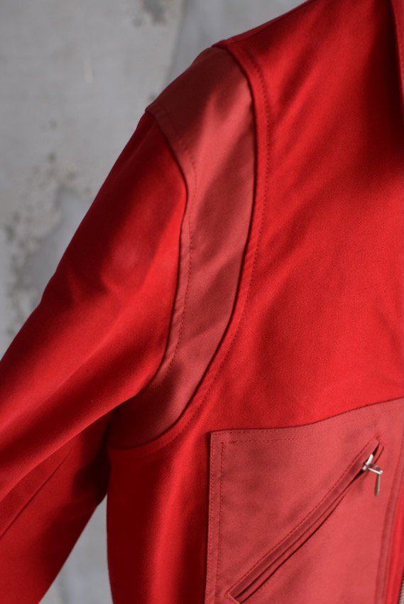 13 STADIUM JACKET red - IDIOME | ONLINE SHOP 熊本のセレクトショップ