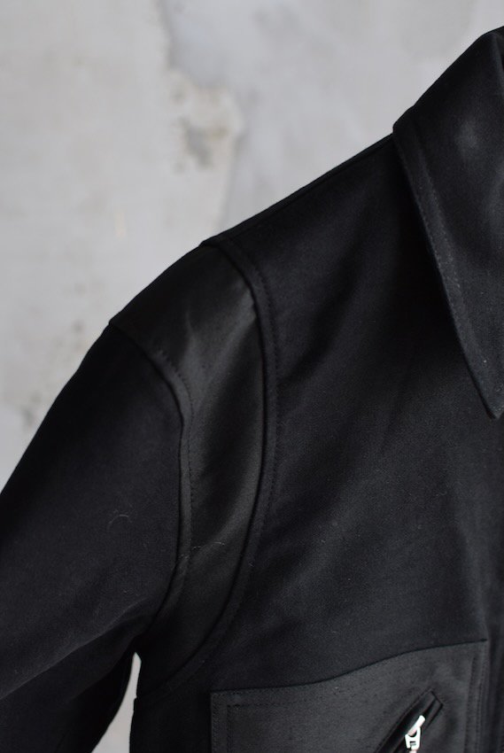 13 STADIUM JACKET black - IDIOME | ONLINE SHOP 熊本のセレクトショップ