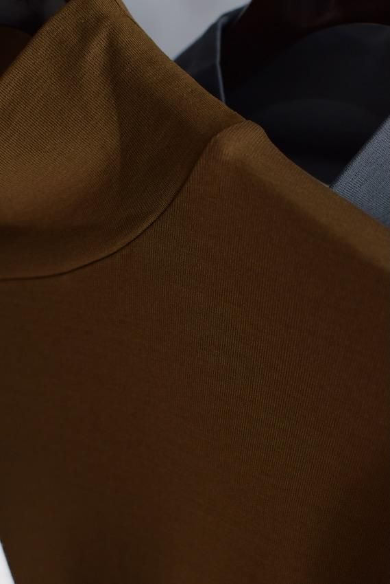 LONG SLEEVE RIB TURTLENECK - IDIOME | ONLINE SHOP 熊本のセレクト