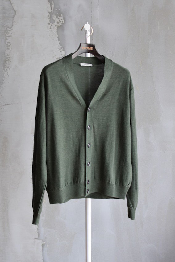 RELAXED TWISTED CARDIGAN - IDIOME | ONLINE SHOP 熊本のセレクトショップ