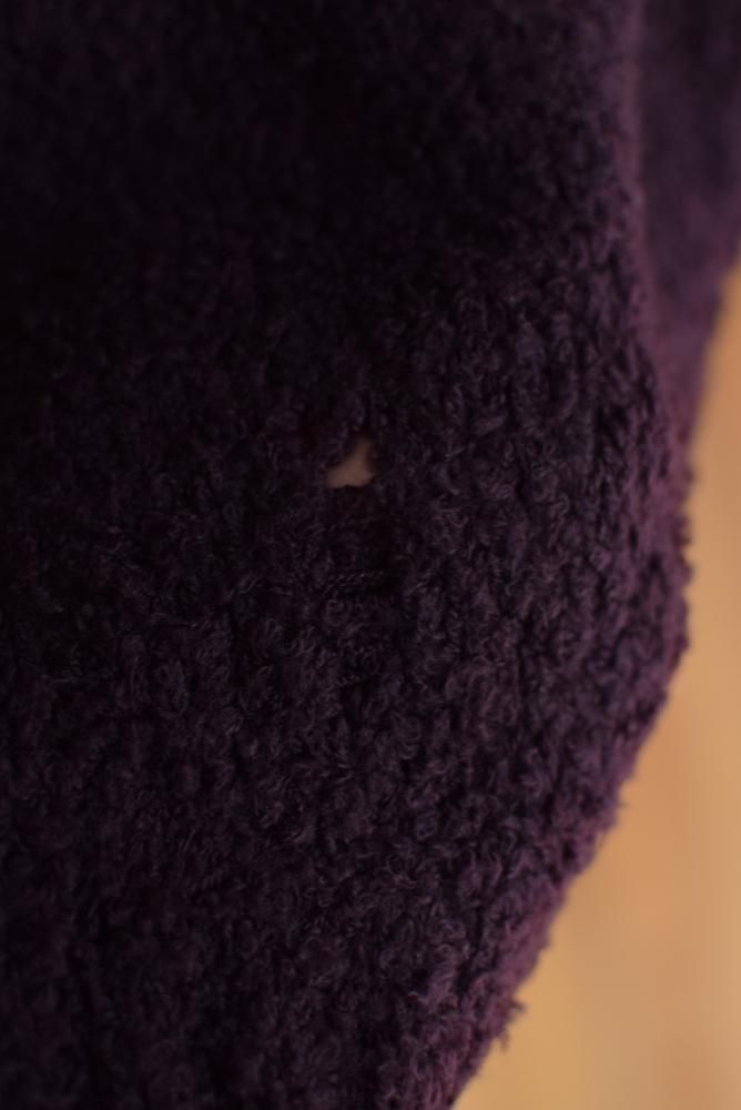 UNICORN GRUNGE CARDIGAN purple - IDIOME | ONLINE SHOP 熊本の UNICORN GRUNGE CARDIGAN purple - IDIOME | ONLINE SHOP 熊本の