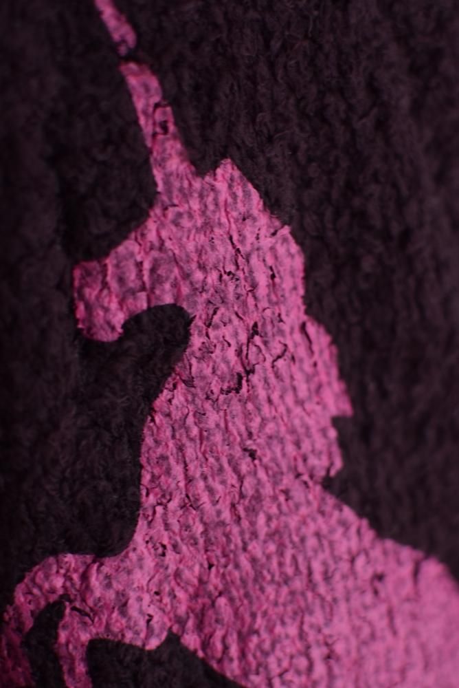UNICORN GRUNGE CARDIGAN purple - IDIOME | ONLINE SHOP 熊本の
