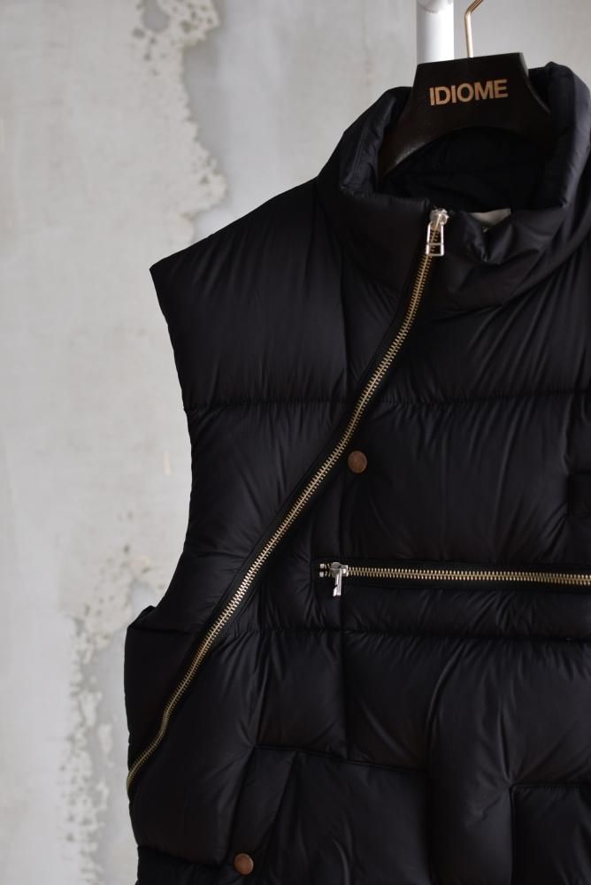 Down Jacket Vest – Black｜BED j.w. FORD Official Website