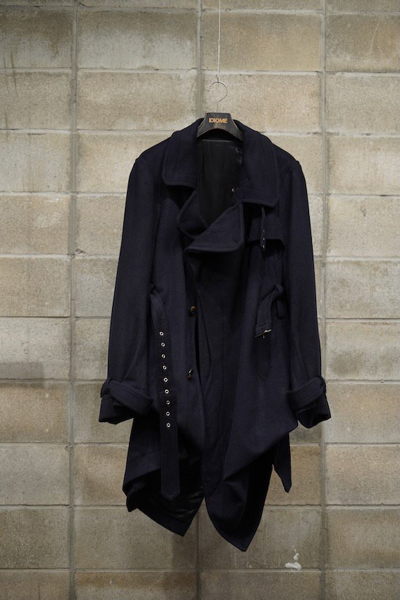 M.Y. IMPER-U sit (on it) fold trench coat - IDIOME | ONLINE SHOP