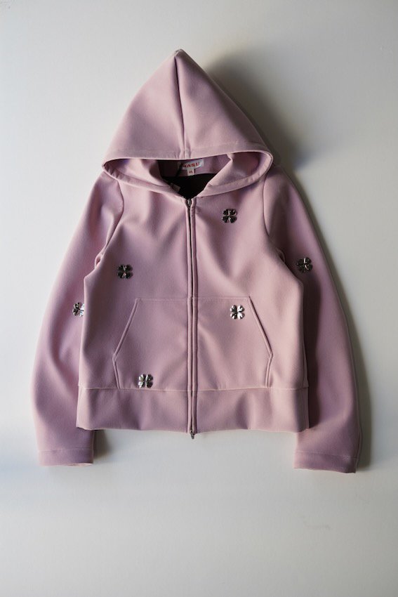 FLOCKY DOLL ZIP-UP HOODIE - IDIOME | ONLINE SHOP 熊本のセレクト 