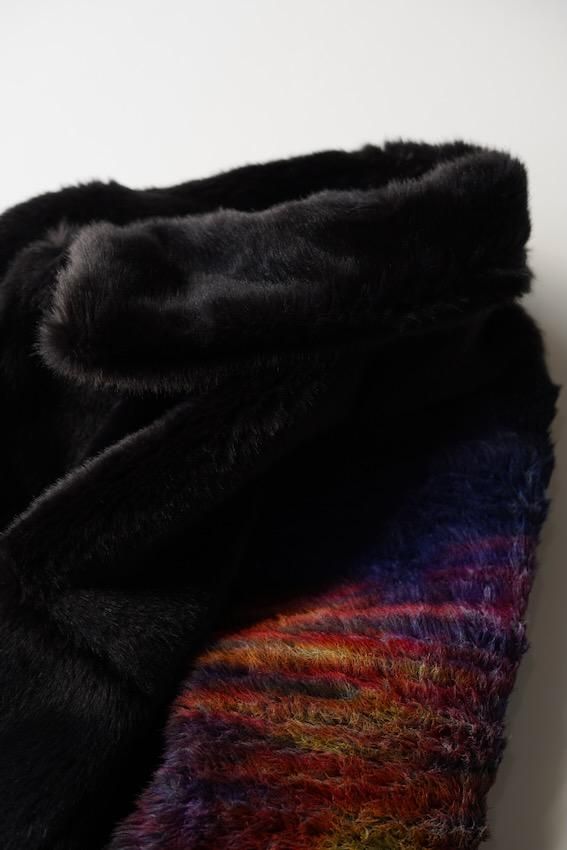 Doublet IDIOM別注　ファージャケット Doublet IDIOM別注 ファージャケット HAND-PAINTED FUR JACKET