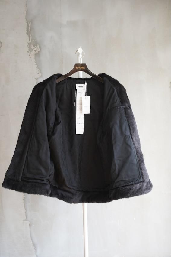 HAND-PAINTED FUR JACKET - IDIOME | ONLINE SHOP 熊本の