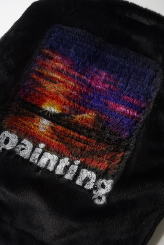 HAND-PAINTED FUR JACKET - IDIOME | ONLINE SHOP 熊本の