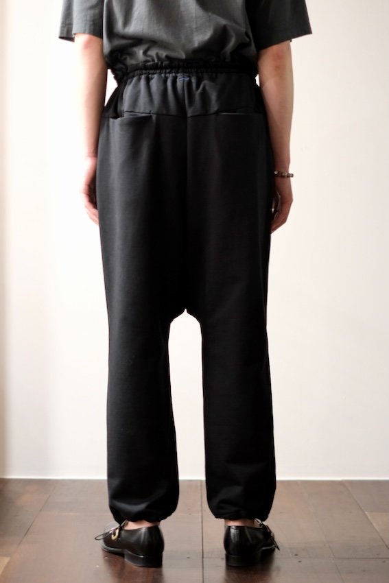 ORDINARY DROP CROTCH bk - IDIOME | ONLINE SHOP 熊本のセレクトショップ