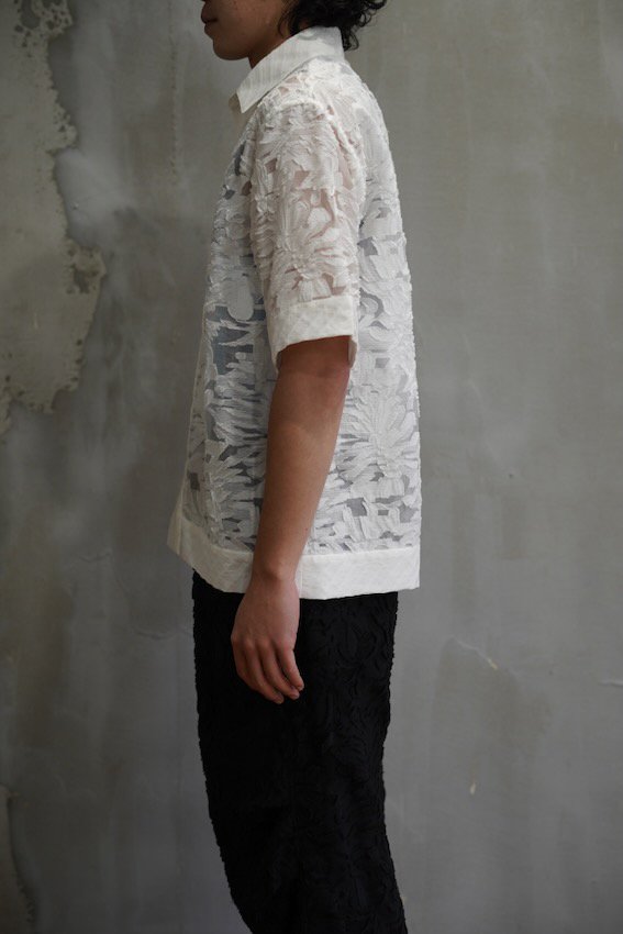 CUT JACQUARD SHIRT - IDIOME | ONLINE SHOP 熊本のセレクトショップ