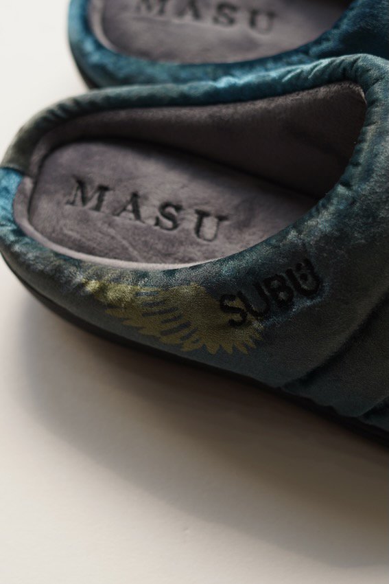 SUBU × MASU VELVET SANDAL - IDIOME | ONLINE SHOP 熊本のセレクト