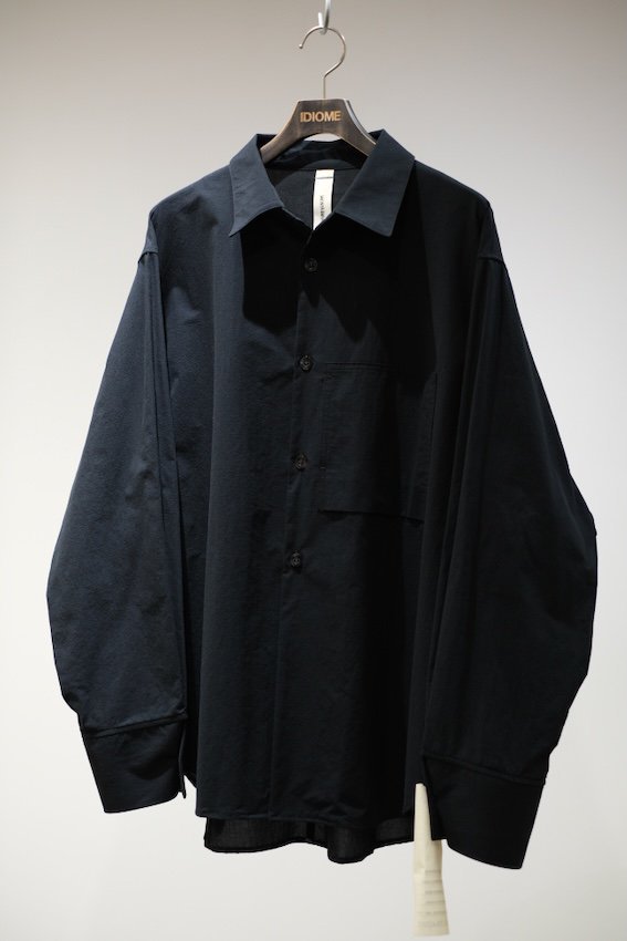 HIS SHIRT WITH NO PRINT - IDIOME | ONLINE SHOP 熊本のセレクトショップ