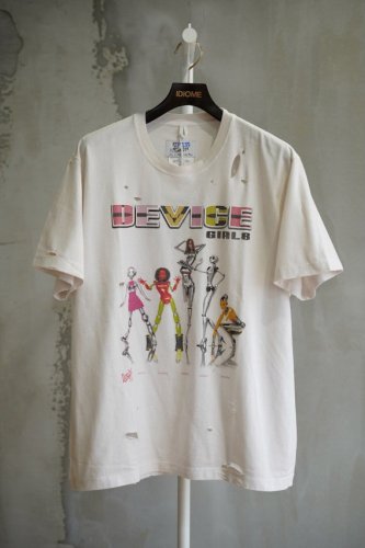 DOUBLET ×  PZ TODAY ''DEVICE GIRL''  T-SHIRT<img class='new_mark_img2' src='https://img.shop-pro.jp/img/new/icons14.gif' style='border:none;display:inline;margin:0px;padding:0px;width:auto;' />