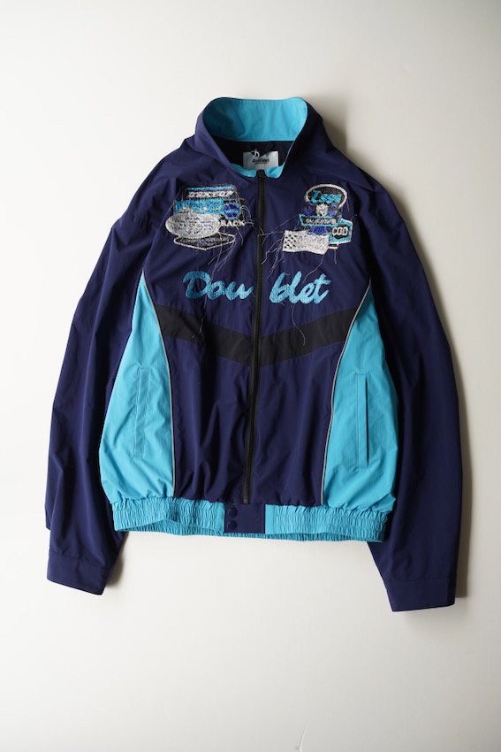 A.I. PATCHES EMBRIDERY TRACK JACKET - IDIOME | ONLINE SHOP 熊本の 