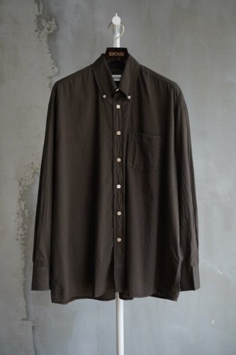  BORROWED BD SHIRT brown<img class='new_mark_img2' src='https://img.shop-pro.jp/img/new/icons14.gif' style='border:none;display:inline;margin:0px;padding:0px;width:auto;' />