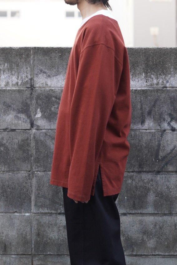 LS WIDE NECK T-SHIRT - IDIOME | ONLINE SHOP 熊本のセレクトショップ