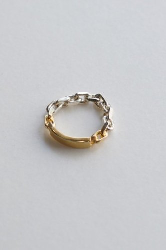 Chain Ring with poda<img class='new_mark_img2' src='https://img.shop-pro.jp/img/new/icons14.gif' style='border:none;display:inline;margin:0px;padding:0px;width:auto;' />
